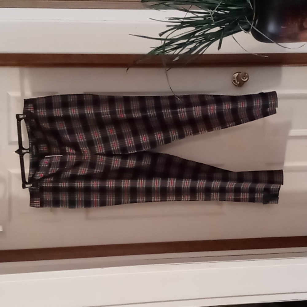 Talbot's plaid pants 14 T
